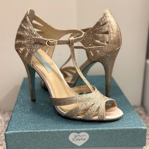 Betsy Johnson Champagne colored heels